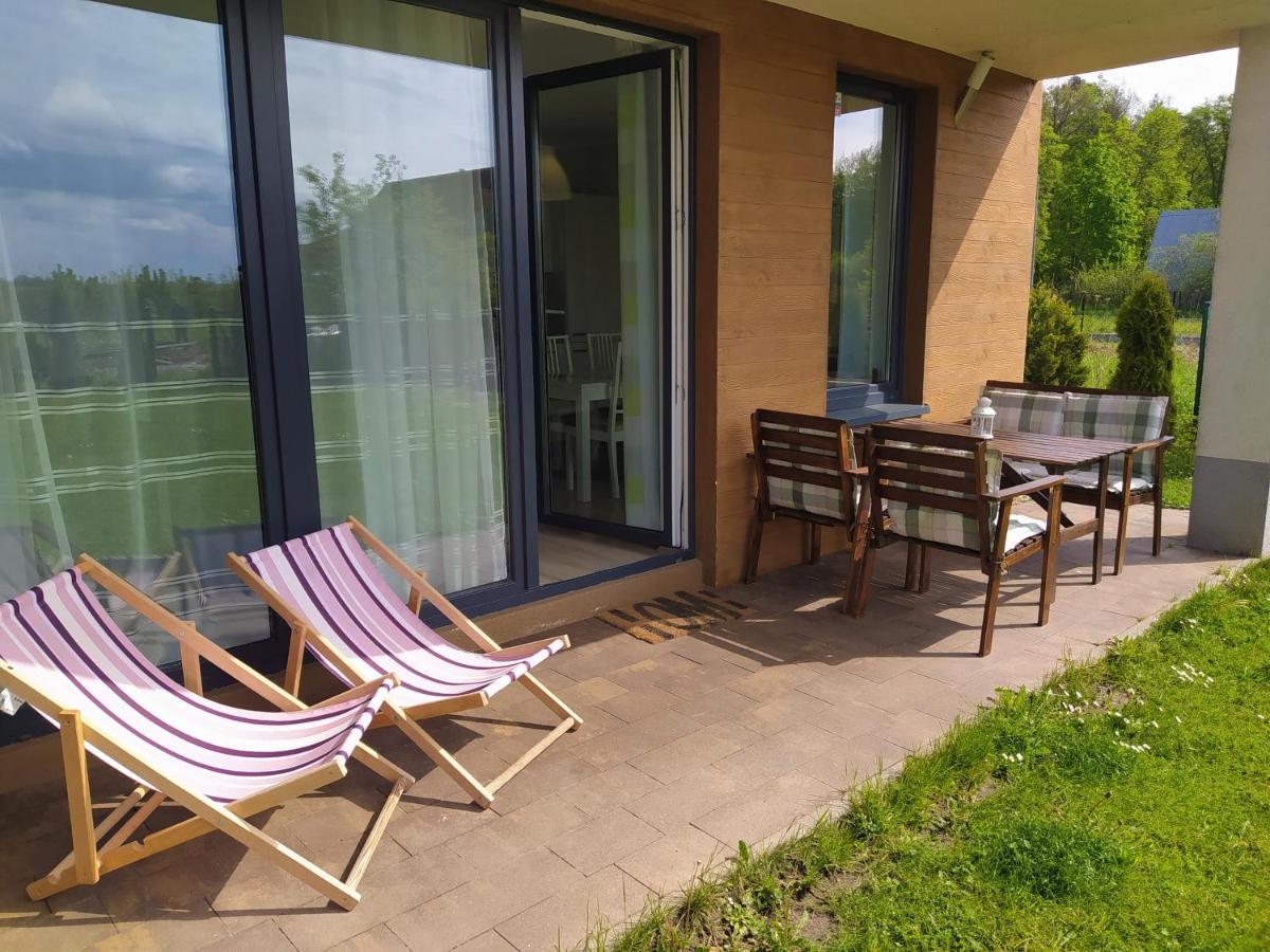M&K Apartamenty Zielony Zakatek - Sobieszewo กดัญสก์ ภายนอก รูปภาพ